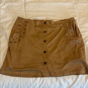 Tan/Brown Skirt
